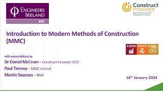 Introduction to Modern Methods of Construction (MMC)