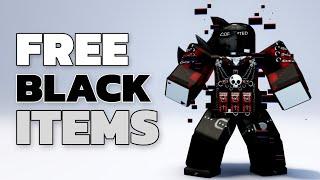 GET ALL FREE BLACK ROBLOX ITEMS! (2024)