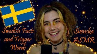 ️️ Swedish / Svenska ASMR: Whispered Facts and Trigger Words ️️
