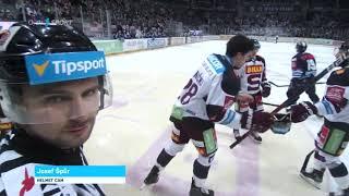 To nejlepší ze záběrů hokejové O2 TV Helmet Cam