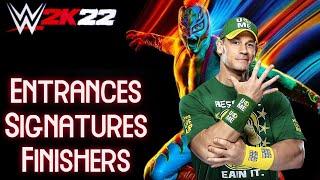 WWE 2K22 Entrances/Signatures/Finishers: John Cena