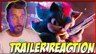 Sonic the Hedgehog 3 | Official Trailer 2 REACTION!