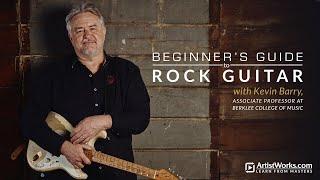 Introducing "Beginner's Guide to Rock Guitar" || ArtistWorks