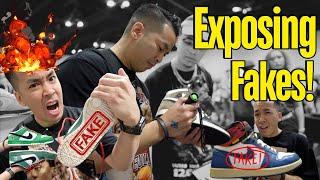 SAVING LIVES !!! EXPOSING FAKE SNEAKERS THESE PASS THUR EBAY