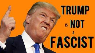 Donald Trump is Not A Fascist (A Leftist Perspective)