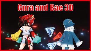 Gura and Baelz 3D Duet - Sweet Appetite【hololive x DECO*27】