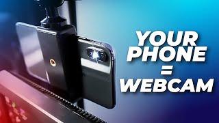 Using Your Phone As An AMAZING Webcam