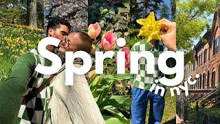 New York Vlog  Spring is in bloom in the city.. (and we're loving it)