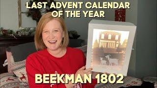 Beekman 1802 Advent Calendar | December 2021 | Last Advent Calendar of the Year