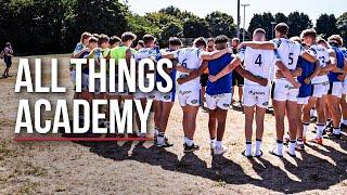 All things Academy with Head of Academy Craig Lilley