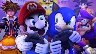 Mario Vs Sonic in Super Smash Bros Ultimate | Sasso Studios