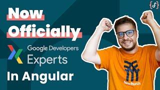 I am a Google Developer Expert in Angular 