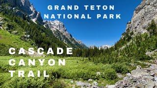 CASCADE CANYON TRAIL | Grand Teton National Park | Hidden Falls | Jenny Lake Boat Ride