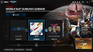 ALL NEW Gundam Legends Event Rewards EARLY GAMEPLAY SHOWCASE! (14 FREE REWARDS) - Modern Warfare 3