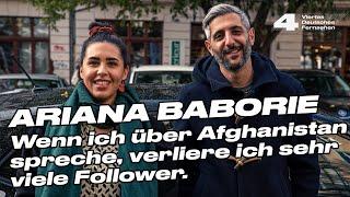 Ariana Baborie im Alman Taxi mit Michel Abdollahi | @viertes.tv