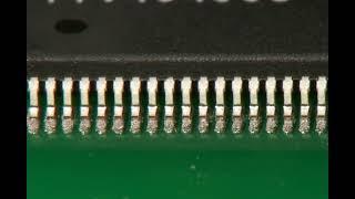 Reflow soldering of QFP leads - Surface Mount Process