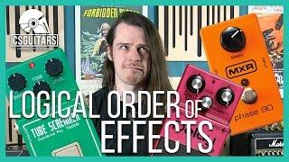 Logical Order of Effects