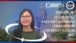 Curiosity Corner #6: Saran Bayarsaikhan