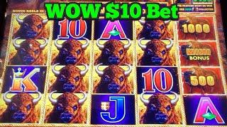 $10 Spins Paid Off on Buffalo Link Slot | Las Vegas Slots | Cosmopolitan Casino Las Vegas