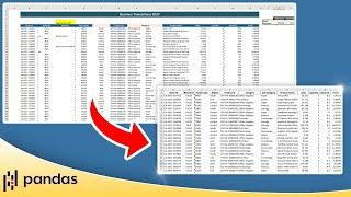 Read Messy & Poorly Structured Excel Files Using Pandas (Python)