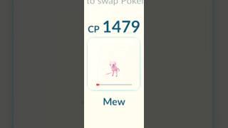 1Hp mew against giovanni becomes a game changer in pokemon go #shorts #pokemongo #pokemongoshorts