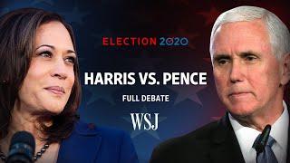 Full Debate: Vice President Mike Pence and Sen. Kamala Harris | WSJ