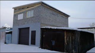 двухэтажный гараж мечты в 100 квадратов за 4 месяца и 400000 рублей