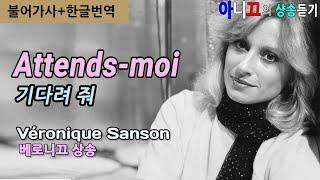 [샹송듣기] Véronique Sanson - Attends-moi (기다려줘) [한불자막]