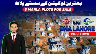 DHA Lahore Phase 9 Town 5 Marla Plots | Affordable Deals & Lowest Prices