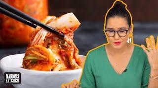 The spicy condiment I put on EVERYTHING!  My Easy Homemade Kimchi | Marion's Kitchen