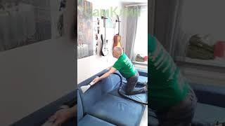 Химчистка синего дивана