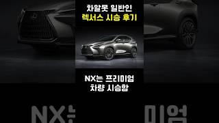 차알못 렉서스 시승 후기 (UX,NX)