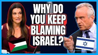 Robert Kennedy Jr SCHOOLS Anti-Israel Host: Why Is Your Mind Blaming Israel?