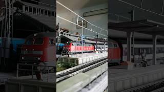 Wie in alten Zeiten - EC 196 mit Br 218 #modellbahn #train #modelleisenbahn