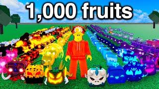 Rolling 1,000 Blox Fruits To Get Every Mythical