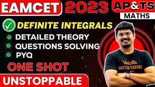 Definite Integrals in One Shot | EAMCET 2023 | EAMCET Maths | Telangana and AP | Goutham Sir