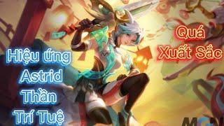 Review Hiệu Ứng Astrid Thần Trí Tuệ, Tân Xuân | Quá Đẹp, Quá Xuất Sắc #liênquânmobile