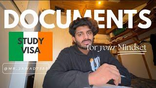 Documents for Ireland Study visa | Muhammad Jawad- MJ