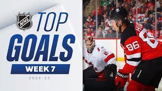 NHL Top Goals of Week 7 | 2024-25 Highlights