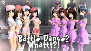 Ell&Bestoy#3||BATTLE DANCEEE?!!||sakura school simulator