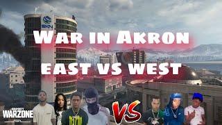 WAR IN AKRON EAST VS WEST (PART 1/4) THE TRUTH ABOUT LCF