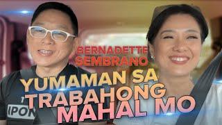 Bernadette Sembrano YUMAMAN SA TRABAHONG MAHAL MO!