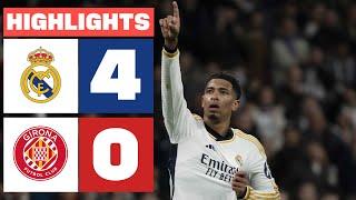 REAL MADRID 4 - 0 GIRONA FC | HIGHLIGHTS LALIGA EA SPORTS