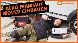 ALKO Mammut M20 Mover im Wohnwagen einbauen -Elektrik anschließen ohne Autark-Paket & mit Lithium 