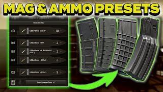 Load AMMO FAST & EASY - Magazine Presets For Escape From Tarkov