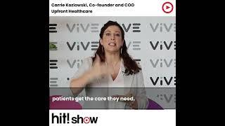 HITshow, ViVE 2023, Upfront Healthcare, Carrie Kozlowski