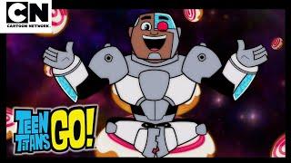 Titans optrapper deres kriminalitet | Teen Titans Go |  Dansk Cartoon Network