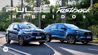 HÍBRIDOS DE VERDADE?  TESTAMOS OS FIAT PULSE E FASTBACK COM NOVA MOTORIZAÇÃO