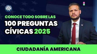 100 preguntas cívicas nivel avanzado 2025 - Ciudadanía americana 2025