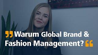 Student Talk: Gründe fürs Global Brand & Fashion Management (Bachelor of Arts)